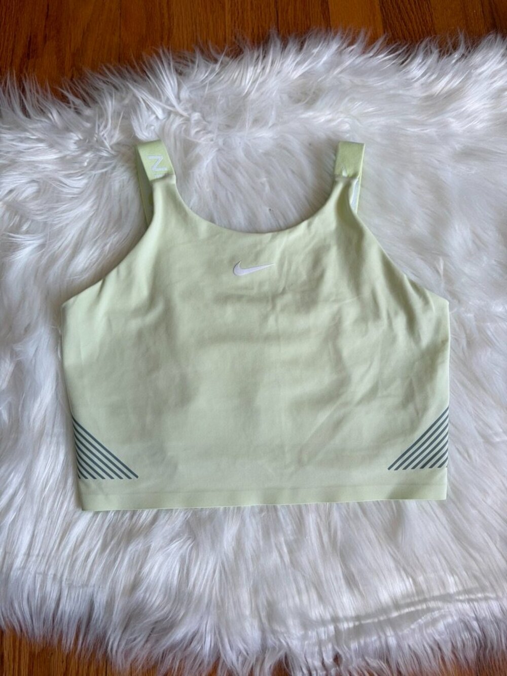Nike Pro Neon Yellow Sports Bra Top Women’s XS
